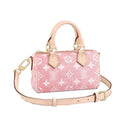 Louis Vuitton - Sac Mini speedy Rose denim