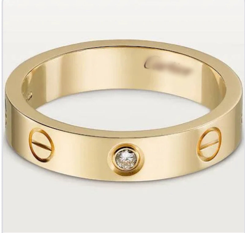 Cartier - Bague avec diamants II