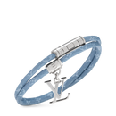 Bracelet LV Monogram Double Tour Bleu