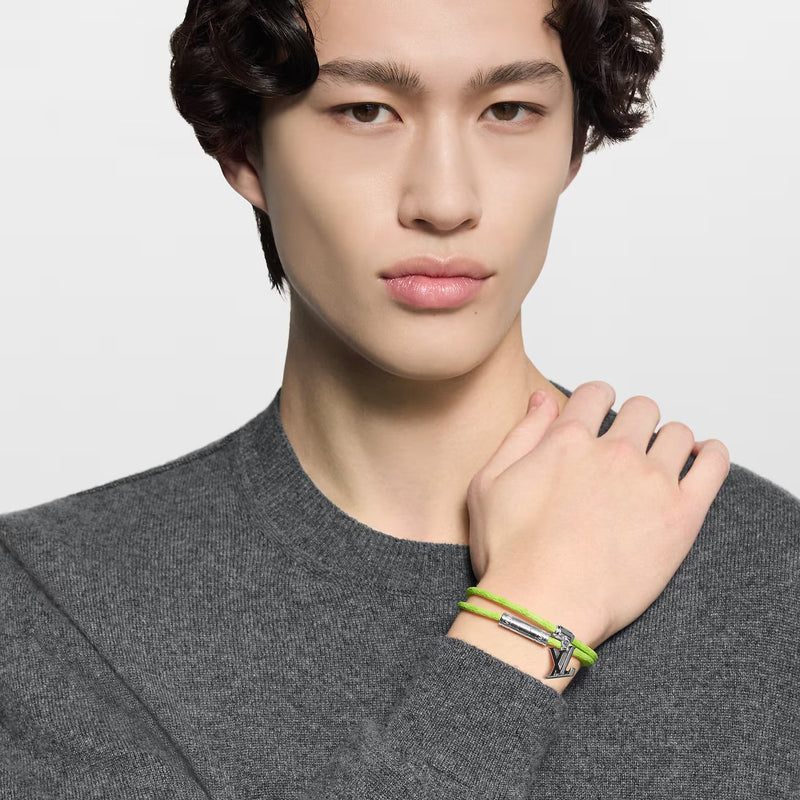 Bracelet LV Monogram Double Tour Jaune