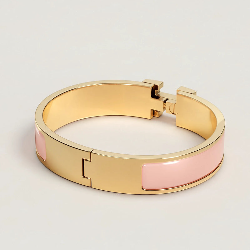 Hermès - Bracelet Clic H Rose