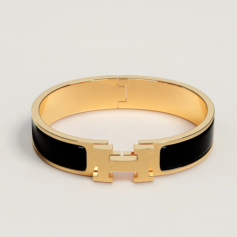 Hermès - Bracelet Clic H Noir