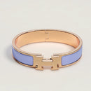 Hermès - Bracelet Clic H Parme Or rose