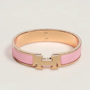 Hermès - Bracelet Clic H Rose Fever Or Rose