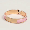 Hermès - Bracelet Clic H Rose Fever Or Rose