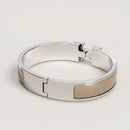 Hermès -  Clic H Bracelet Marron Glacé