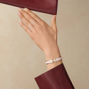Hermès -  Clic H Bracelet Rose Candeur