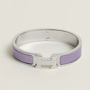 Hermès -  Clic H Bracelet Lilas