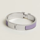 Hermès -  Clic H Bracelet Lilas
