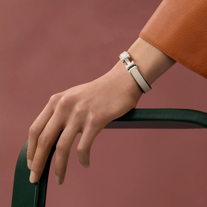 Hermès -  Clic H Bracelet Crème
