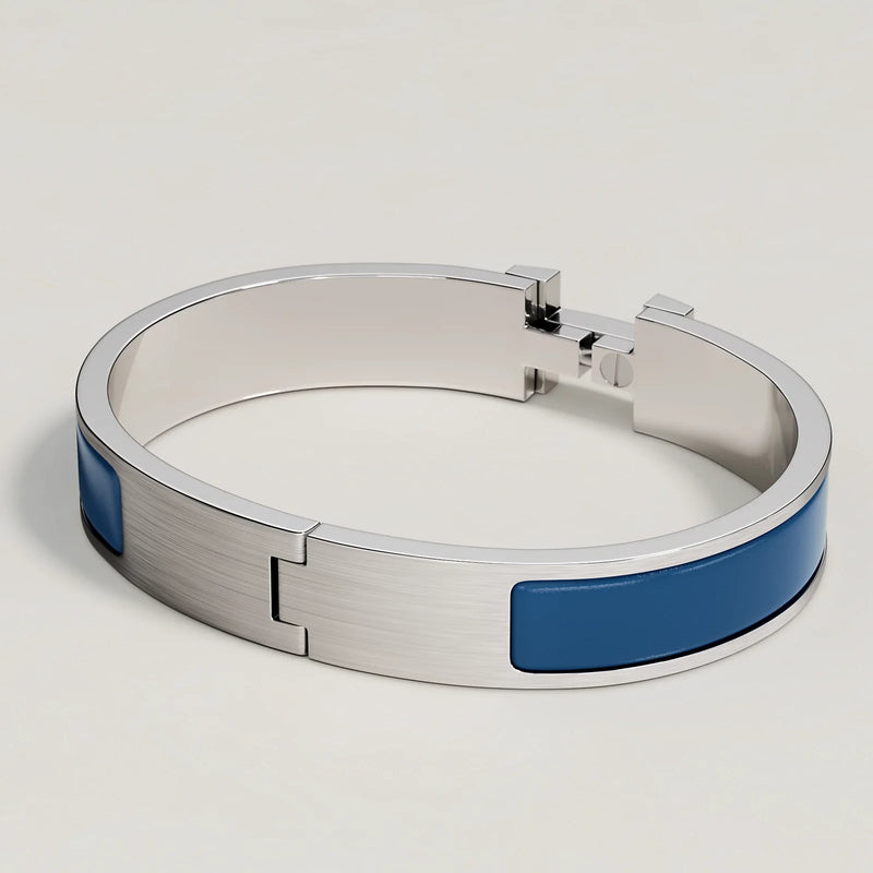 Hermès - Bracelet Clic HH Ultramarine Mat