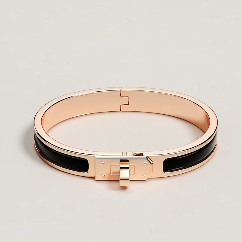 Hermès - Bracelet Mini Clic Kelly Noir