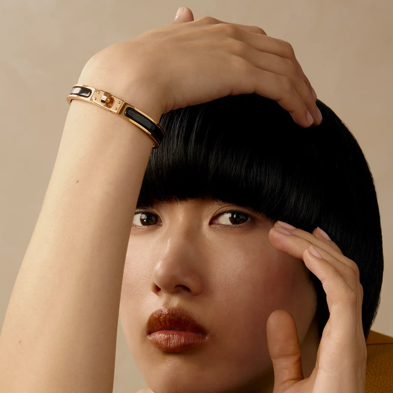 Hermès - Bracelet Mini Clic Kelly Noir