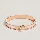 Hermès - Bracelet Mini Clic Kelly Rose Candeur