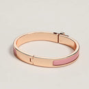 Hermès - Bracelet Mini Clic Kelly Rose Beauté