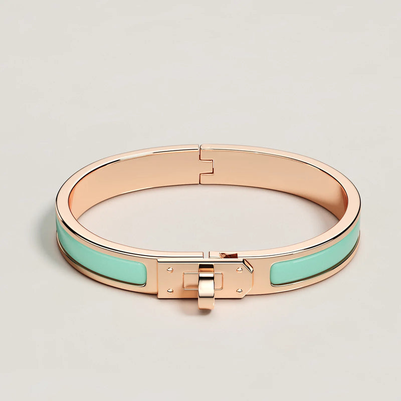 Hermès - Bracelet Mini Clic Kelly Lagon