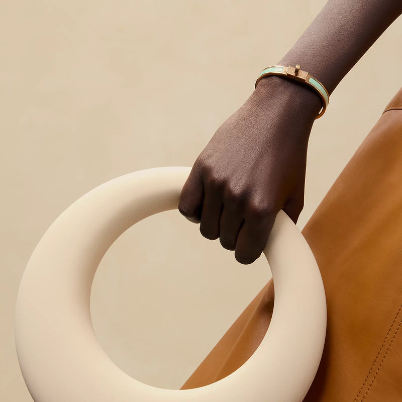 Hermès - Bracelet Mini Clic Kelly Lagon