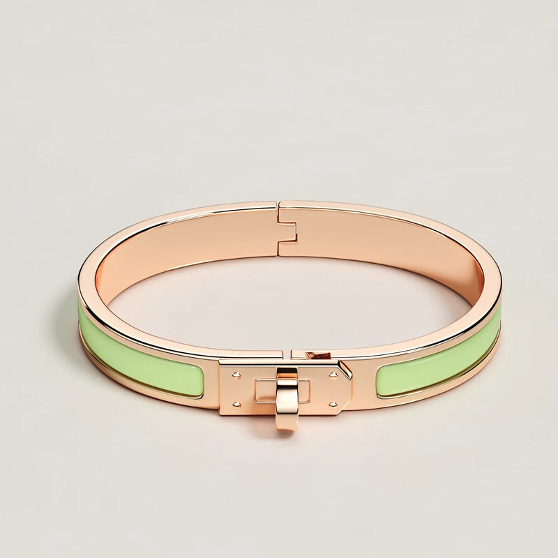 Hermès - Bracelet Mini Clic Kelly Vert Amende