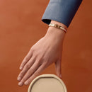 Hermès - Bracelet Mini Clic Kelly Crème