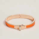 Hermès - Bracelet Mini Clic Kelly Orange Fruité
