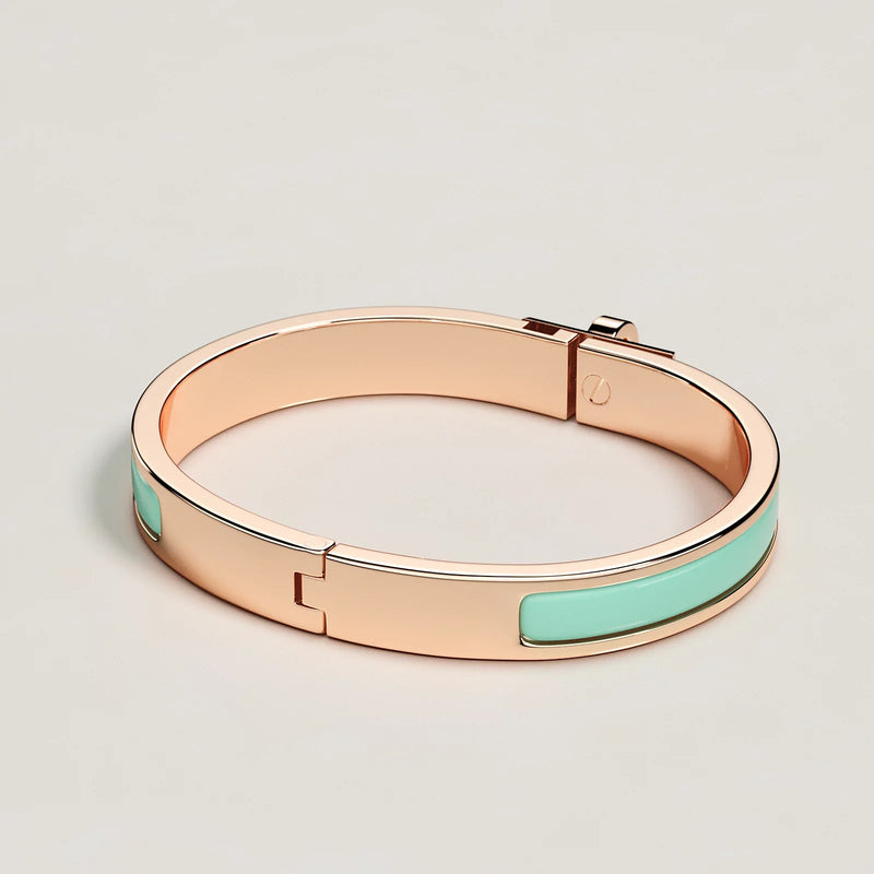 Hermès - Bracelet Mini Clic Kelly Lagon