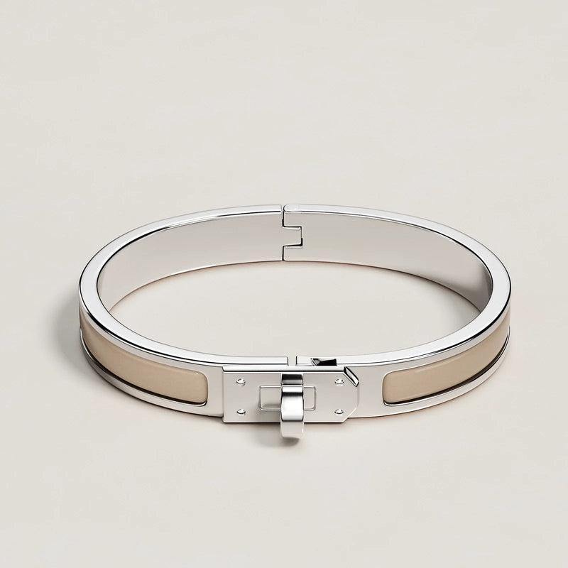 Hermès - Bracelet Mini Clic Kelly Marron Glacé 2