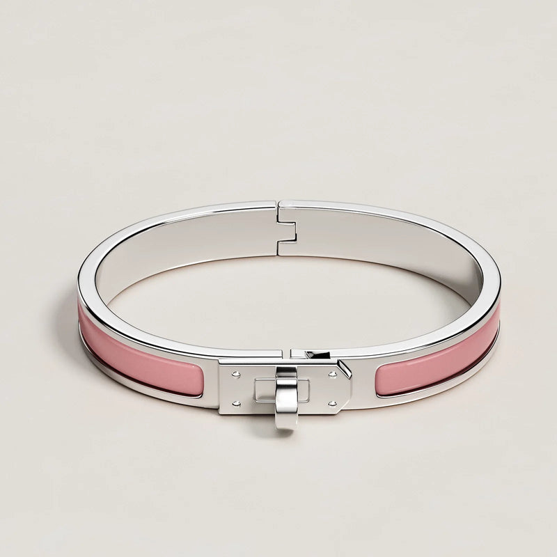 Hermès - Bracelet Mini Clic Kelly Rose Beauté 2