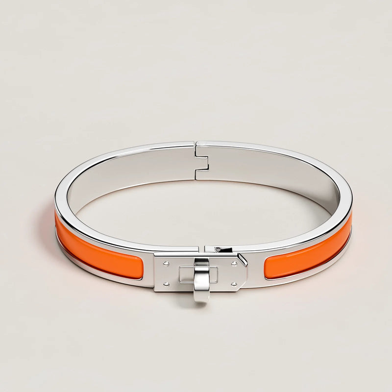 Hermès - Bracelet Mini Clic Kelly Orange Fruité 2