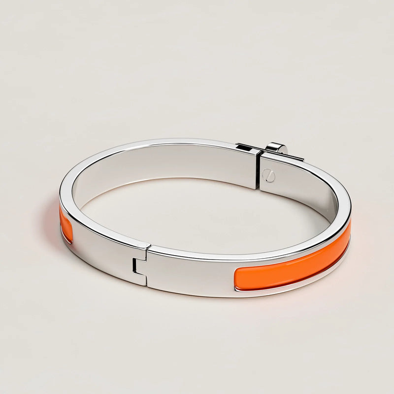 Hermès - Bracelet Mini Clic Kelly Orange Fruité 2