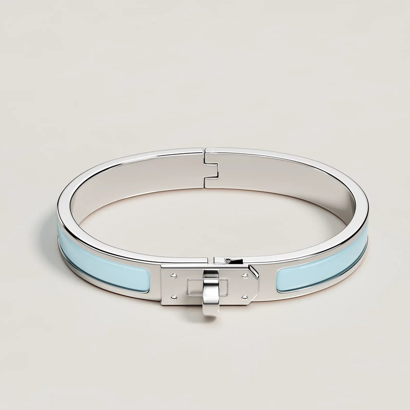 Hermès - Bracelet Mini Clic Kelly Bleu Polaire 2