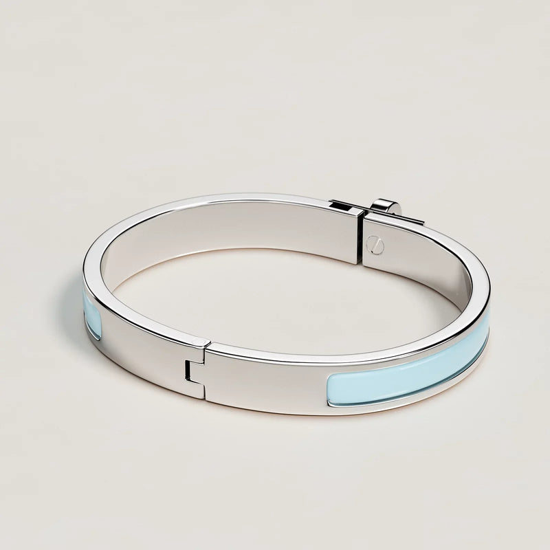 Hermès - Bracelet Mini Clic Kelly Bleu Polaire 2