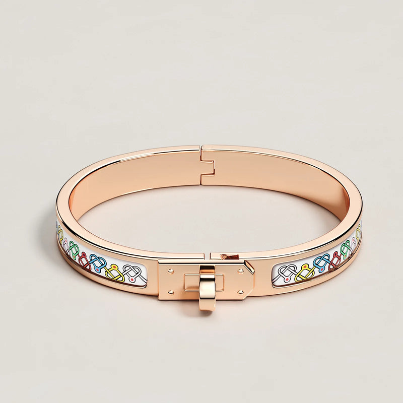 Hermès - Bracelet Mini Clic Kelly Petits Cœurs 2
