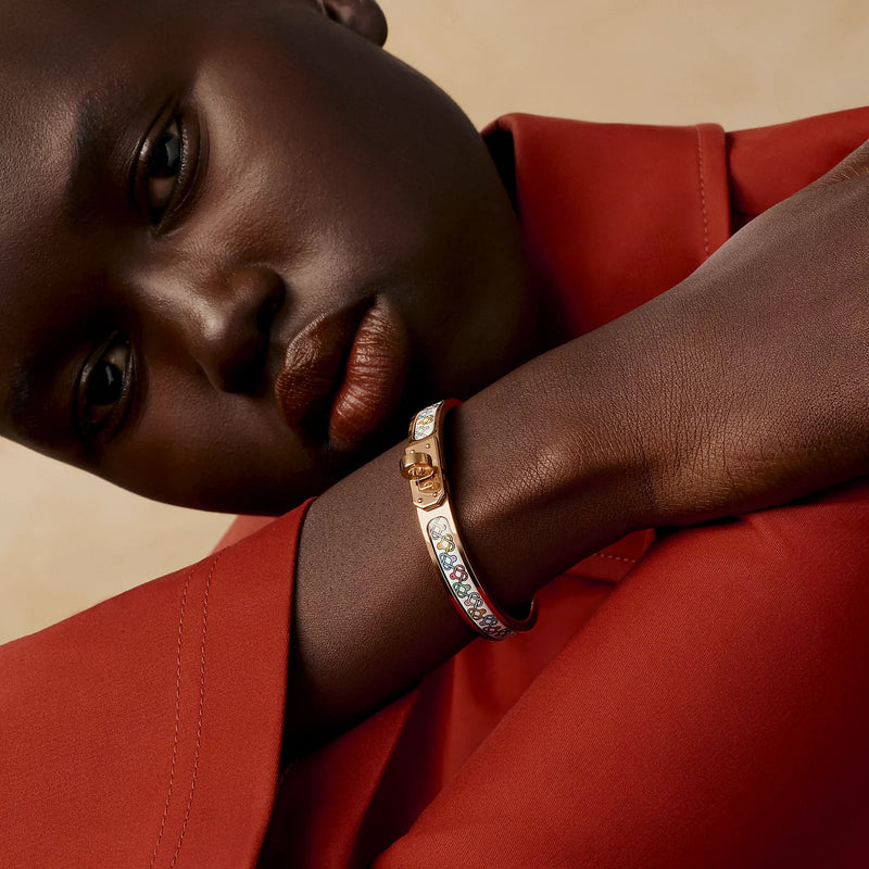 Hermès - Bracelet Mini Clic Kelly Petits Cœurs 2