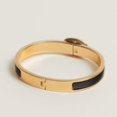 Hermès - Bracelet Mini Clic Chaîne d'Ancre Noir