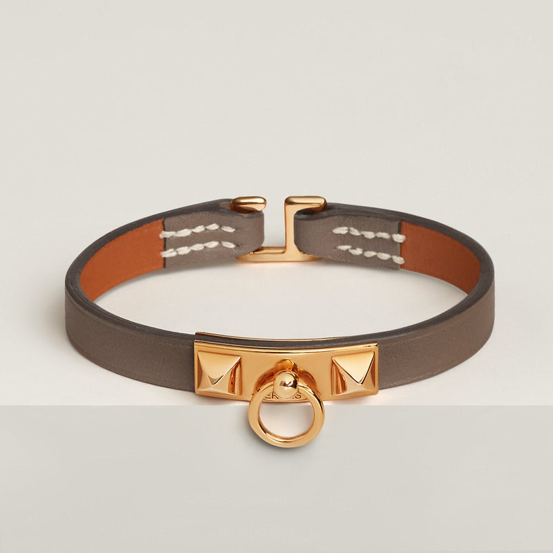 Hermès - Bracelet Rivale Mini Étoupe