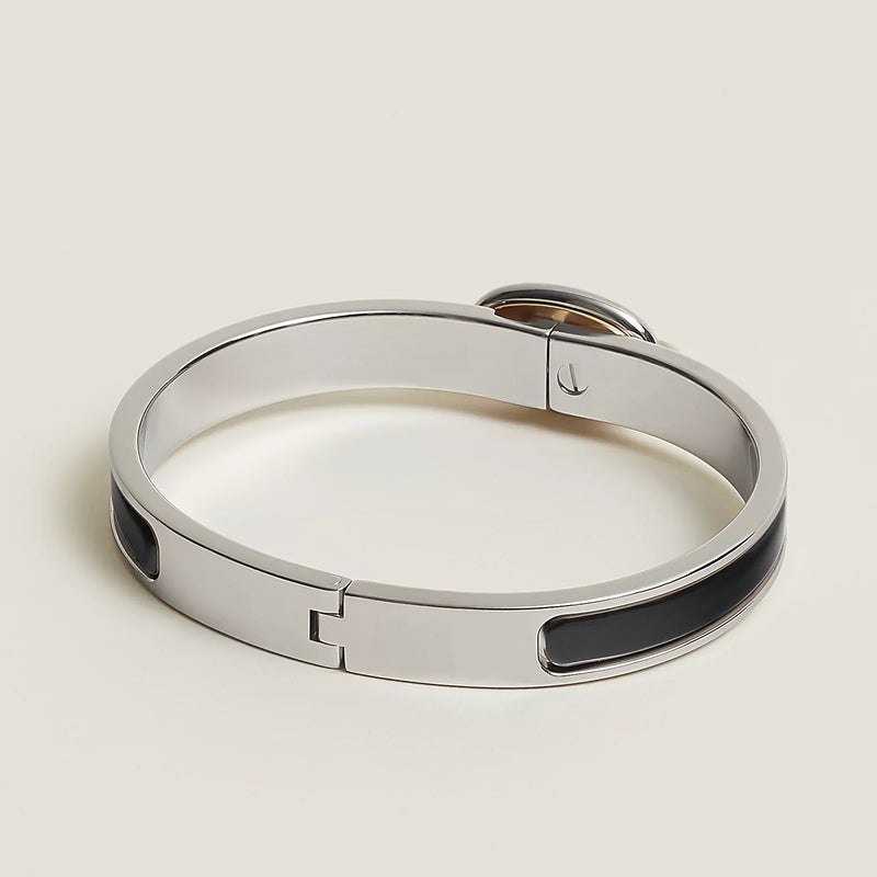 Hermès - Bracelet Mini Clic Chaîne d'Ancre Noir 2