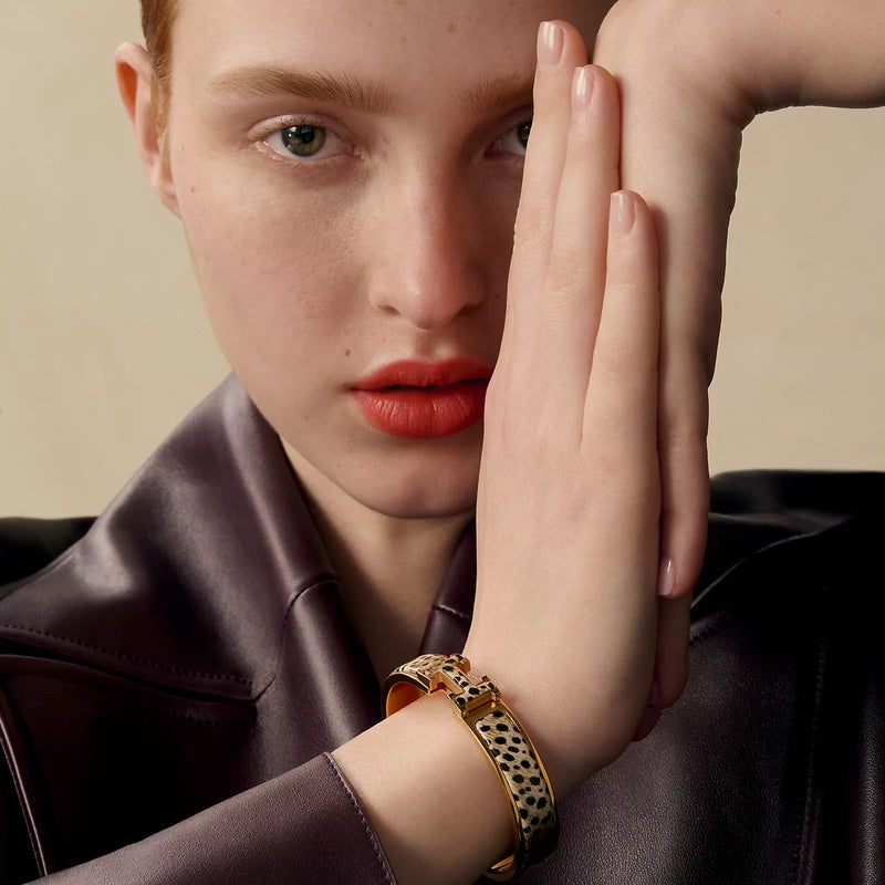 Hermès - Bracelet Clic H Acinonyx Jubatus