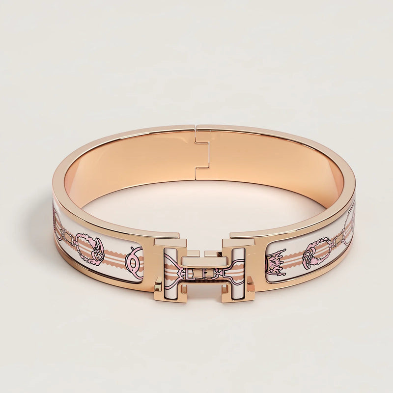 Hermès - Bracelet Clic H Etriers II