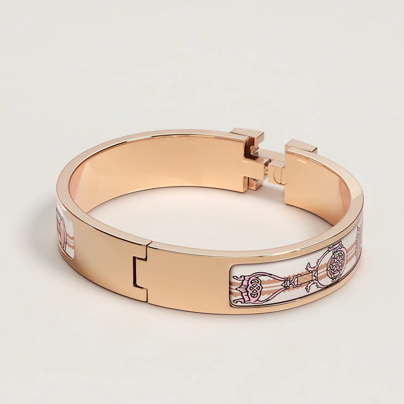 Hermès - Bracelet Clic H Etriers II