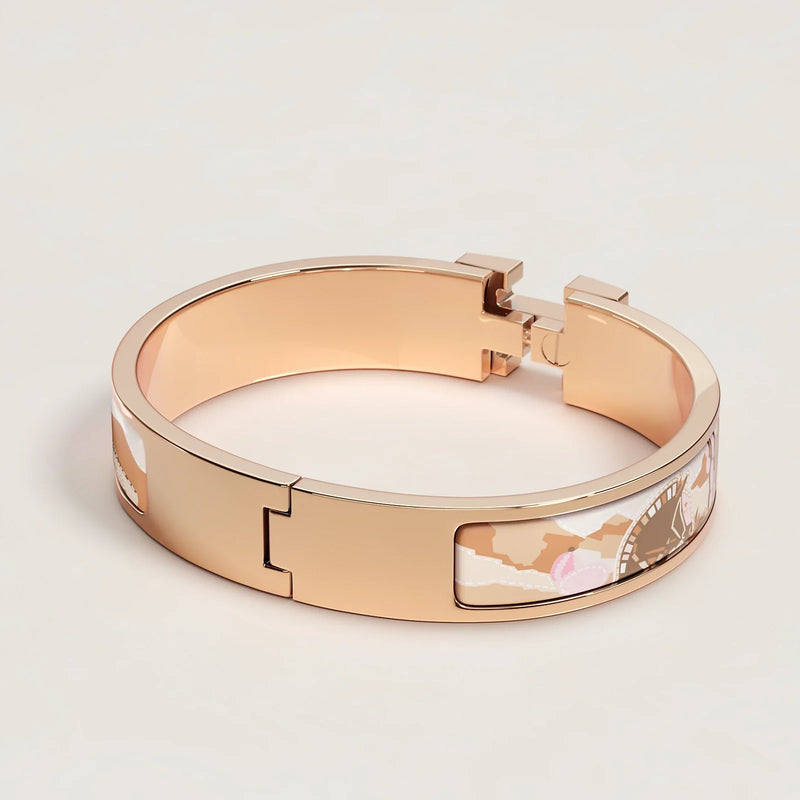 Hermès - Bracelet Clic H Bottes Story I