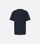 Dior - T-shirt Dior Oblique Bleu Marine