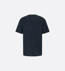 Dior - T-shirt Dior Oblique Bleu Marine