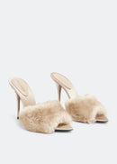 YSL - LA 16 Mules Beige