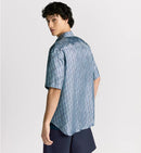 Dior - Chemise à manches courtes Dior Oblique