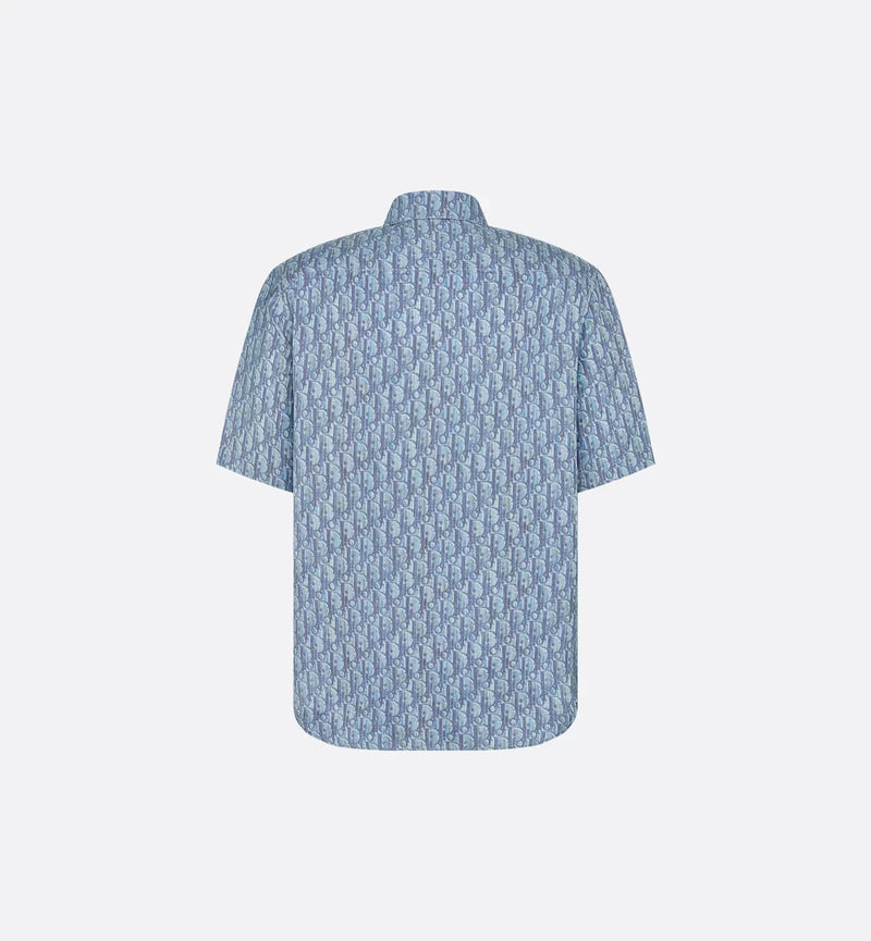 Dior - Chemise à manches courtes Dior Oblique