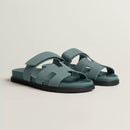 Hermès - Sandales Chypre Bleu Tonnerre