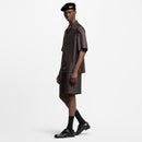 Louis Vuitton - Ensemble SHORT + CHEMISE imprimé Monogram en soie