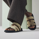 Hermès - Sandales Chypre Vert Mosaïque