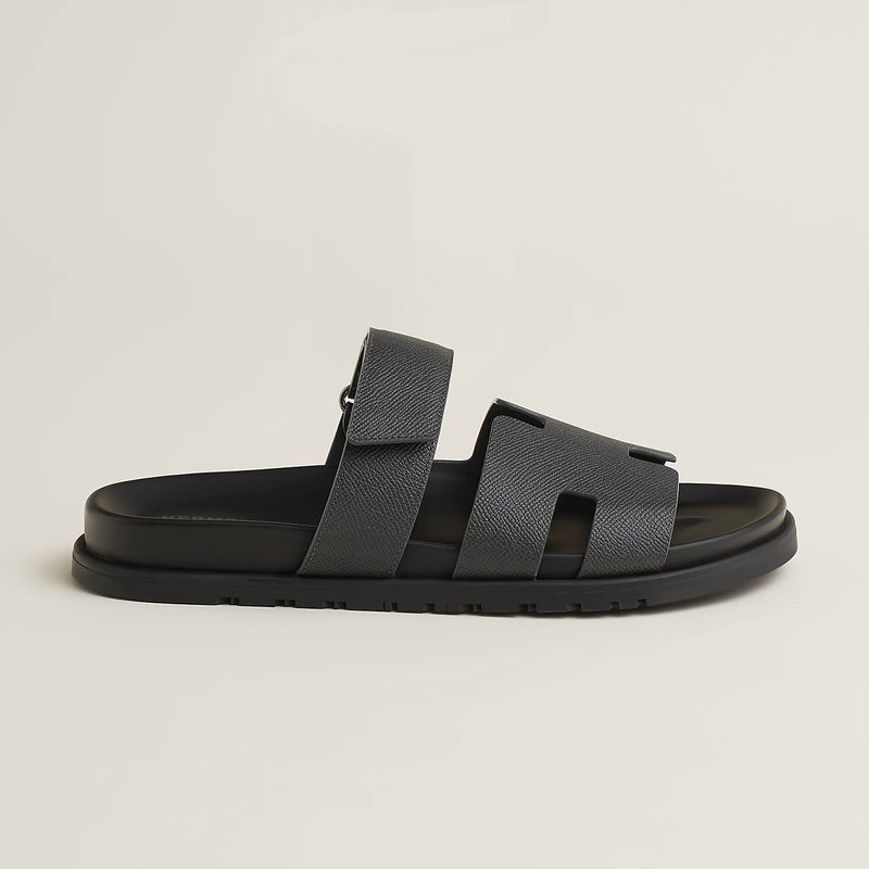 Hermès - Sandales Chypre Gris Orage