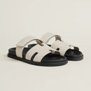 Hermès - Sandales Chypre Beige Glaise